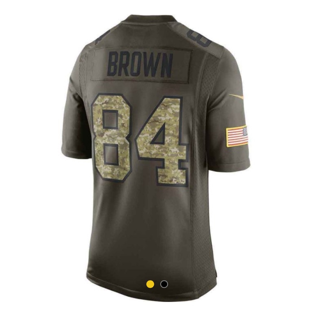 Antonio Brown Steelers- Military